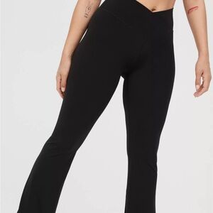 OFFLINE By Aerie Real Me High Waisted Crossover Flare Legging - XL Long